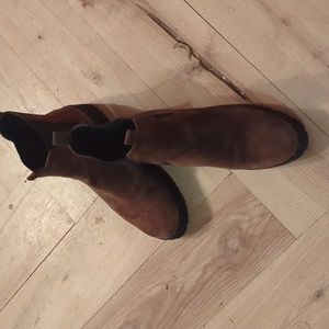 Freda Salvador Brooke Boot sz 7 brown/black